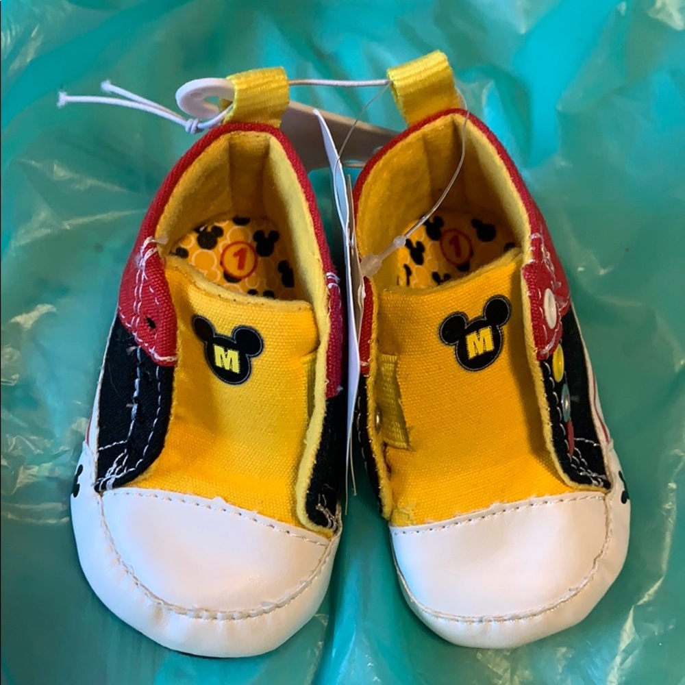 Infant sz 1 Mickey Mouse shoes